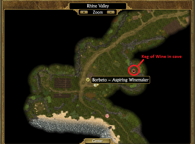 Wine from the Rhine Map Locations